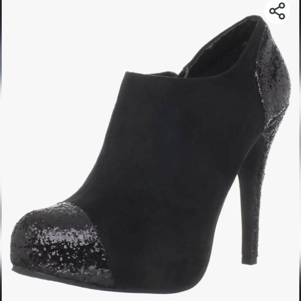 Glitter Ankle Boots